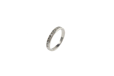 18k yellow gold petite comfort fit wedding ring