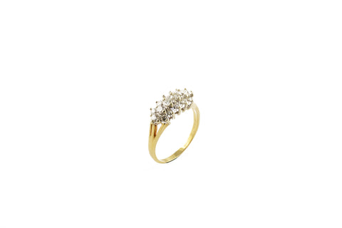 18k yellow gold petite comfort fit wedding ring