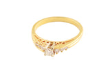 ring with diamonds