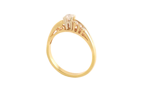 ring with diamonds